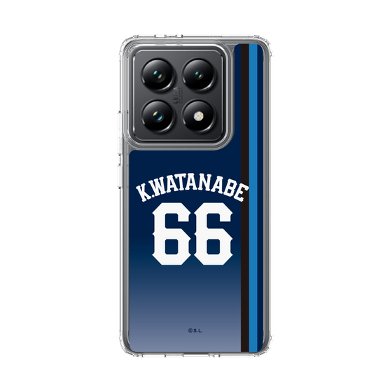 スリムプロテクションケース［ 埼玉西武ライオンズ- #66 WATANABE - ビジター ］