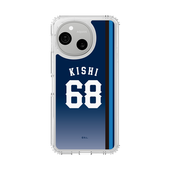 スリムプロテクションケース［ 埼玉西武ライオンズ- #68 KISHI - ビジター ］