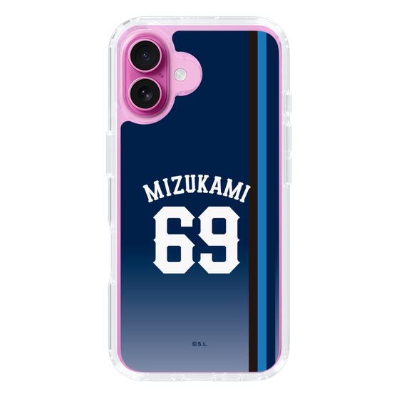 スリムプロテクションケース［ 埼玉西武ライオンズ- #69 MIZUKAMI - ビジター ］