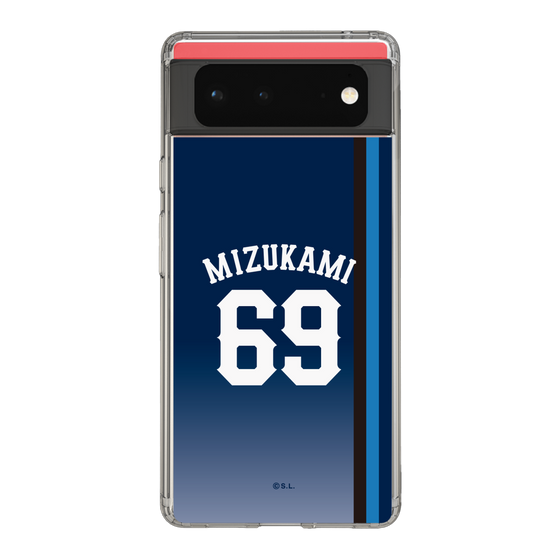 スリムプロテクションケース［ 埼玉西武ライオンズ- #69 MIZUKAMI - ビジター ］