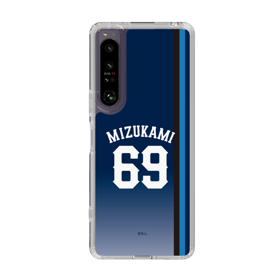 スリムプロテクションケース［ 埼玉西武ライオンズ- #69 MIZUKAMI - ビジター ］