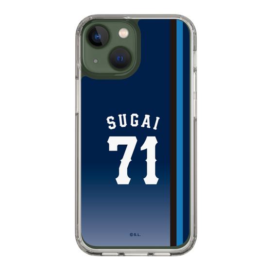 スリムプロテクションケース［ 埼玉西武ライオンズ- #71 SUGAI - ビジター ］