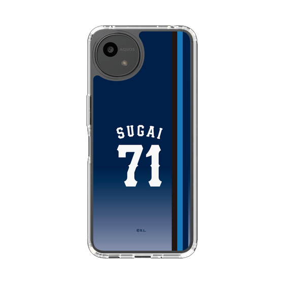 スリムプロテクションケース［ 埼玉西武ライオンズ- #71 SUGAI - ビジター ］