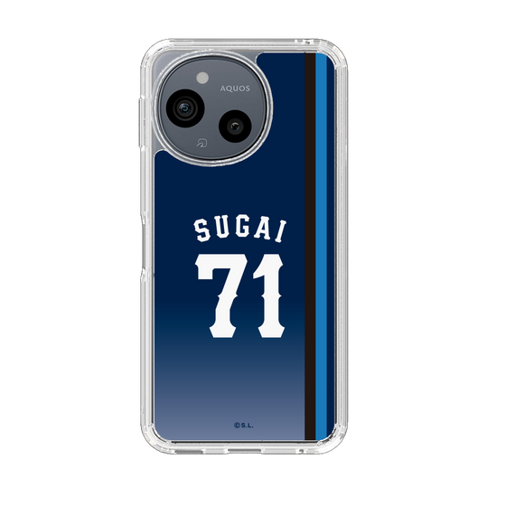 スリムプロテクションケース［ 埼玉西武ライオンズ- #71 SUGAI - ビジター ］