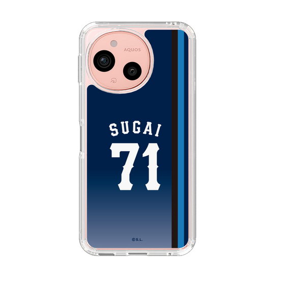 スリムプロテクションケース［ 埼玉西武ライオンズ- #71 SUGAI - ビジター ］