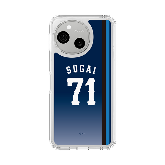 スリムプロテクションケース［ 埼玉西武ライオンズ- #71 SUGAI - ビジター ］
