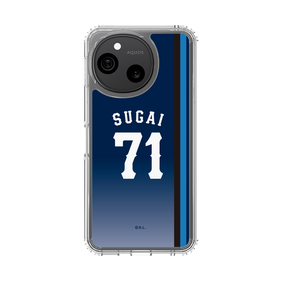 スリムプロテクションケース［ 埼玉西武ライオンズ- #71 SUGAI - ビジター ］
