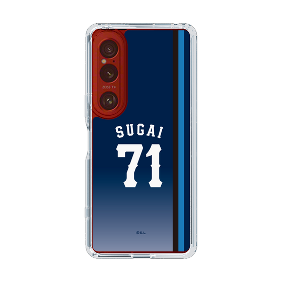 スリムプロテクションケース［ 埼玉西武ライオンズ- #71 SUGAI - ビジター ］