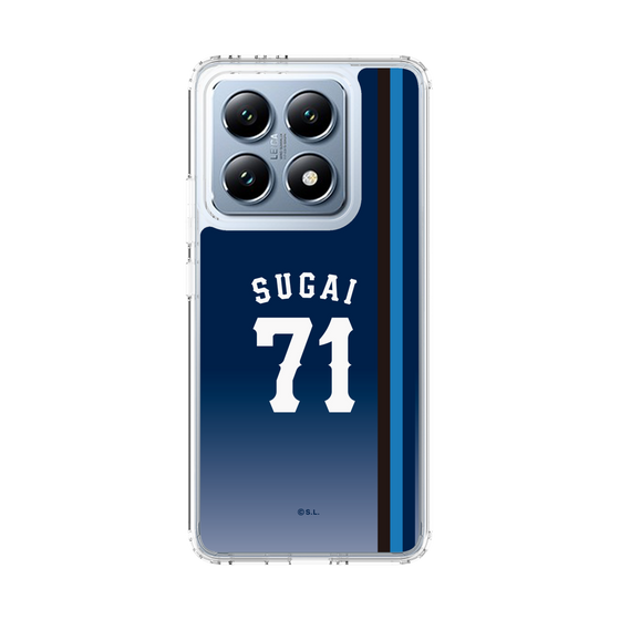 スリムプロテクションケース［ 埼玉西武ライオンズ- #71 SUGAI - ビジター ］