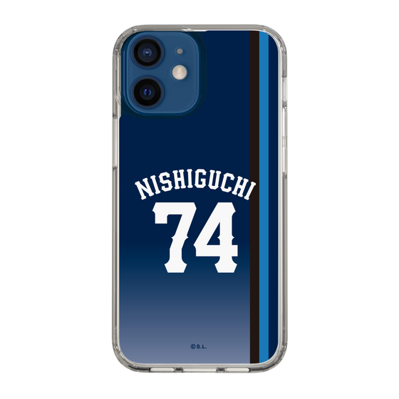 スリムプロテクションケース［ 埼玉西武ライオンズ- #74 NISHIGUCHI - ビジター ］