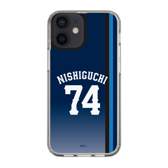 スリムプロテクションケース［ 埼玉西武ライオンズ- #74 NISHIGUCHI - ビジター ］