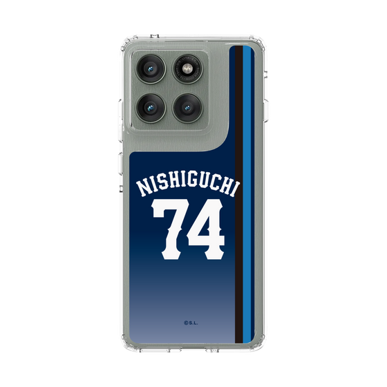 スリムプロテクションケース［ 埼玉西武ライオンズ- #74 NISHIGUCHI - ビジター ］