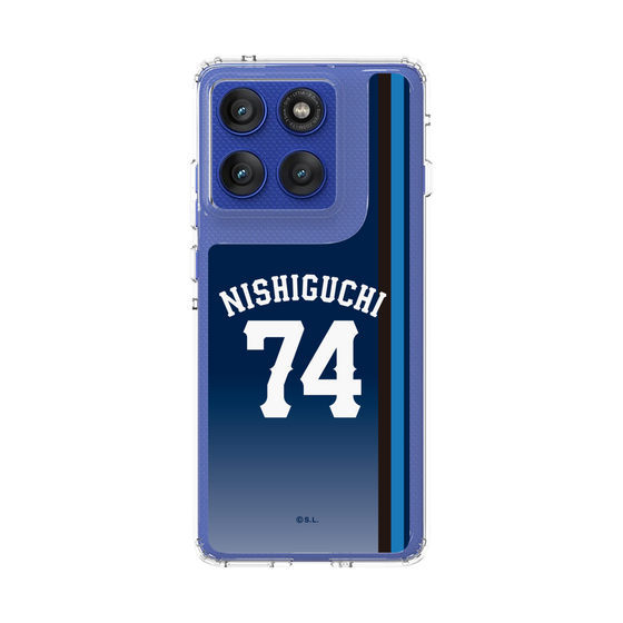 スリムプロテクションケース［ 埼玉西武ライオンズ- #74 NISHIGUCHI - ビジター ］