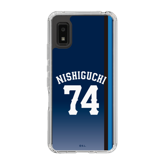 スリムプロテクションケース［ 埼玉西武ライオンズ- #74 NISHIGUCHI - ビジター ］
