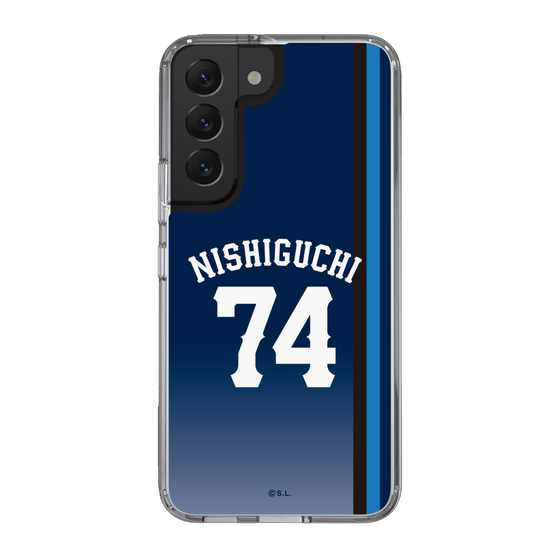 スリムプロテクションケース［ 埼玉西武ライオンズ- #74 NISHIGUCHI - ビジター ］