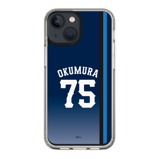 スリムプロテクションケース［ 埼玉西武ライオンズ- #75 OKUMURA - ビジター ］