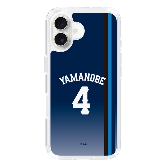 スリムプロテクションケース［ 埼玉西武ライオンズ- #4 YAMANOBE - ビジター ］
