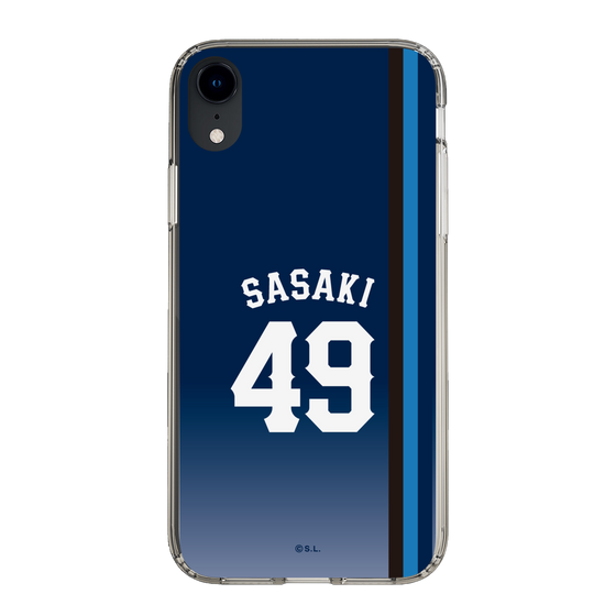 スリムプロテクションケース［ 埼玉西武ライオンズ- #49 SASAKI - ビジター ］