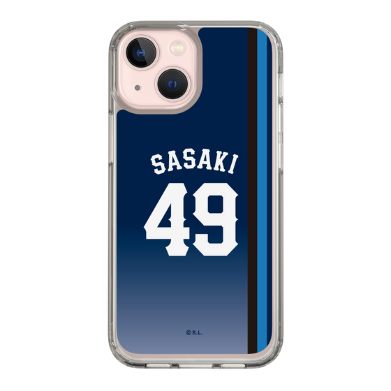 スリムプロテクションケース［ 埼玉西武ライオンズ- #49 SASAKI - ビジター ］