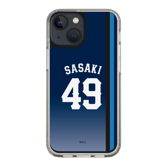 スリムプロテクションケース［ 埼玉西武ライオンズ- #49 SASAKI - ビジター ］