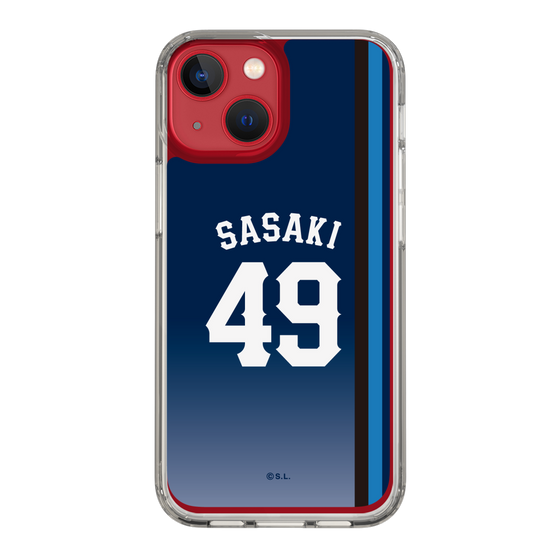スリムプロテクションケース［ 埼玉西武ライオンズ- #49 SASAKI - ビジター ］