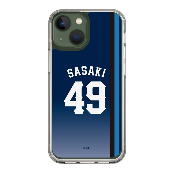 スリムプロテクションケース［ 埼玉西武ライオンズ- #49 SASAKI - ビジター ］