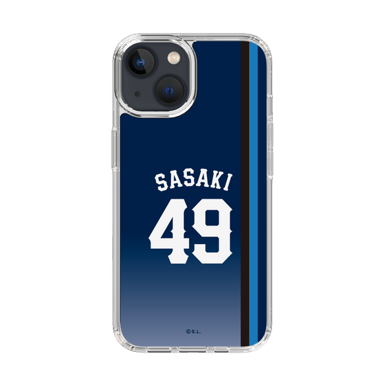 スリムプロテクションケース［ 埼玉西武ライオンズ- #49 SASAKI - ビジター ］