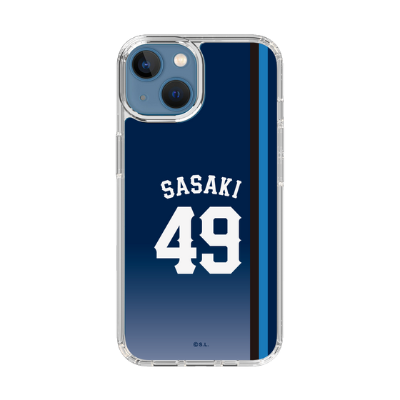 スリムプロテクションケース［ 埼玉西武ライオンズ- #49 SASAKI - ビジター ］