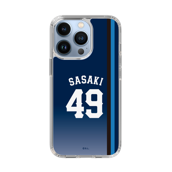 スリムプロテクションケース［ 埼玉西武ライオンズ- #49 SASAKI - ビジター ］