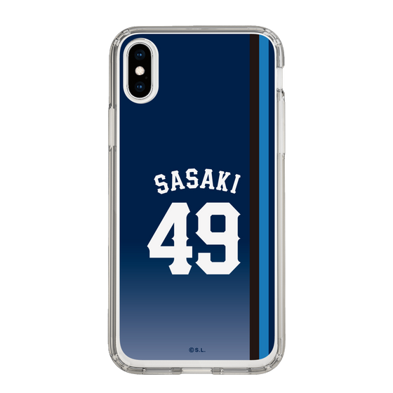 スリムプロテクションケース［ 埼玉西武ライオンズ- #49 SASAKI - ビジター ］