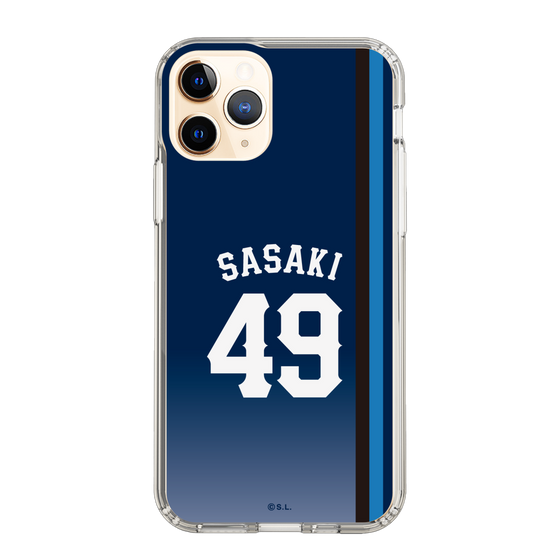 スリムプロテクションケース［ 埼玉西武ライオンズ- #49 SASAKI - ビジター ］