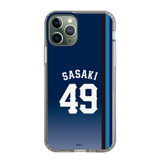 スリムプロテクションケース［ 埼玉西武ライオンズ- #49 SASAKI - ビジター ］
