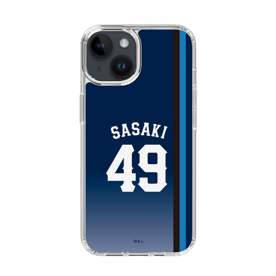 スリムプロテクションケース［ 埼玉西武ライオンズ- #49 SASAKI - ビジター ］