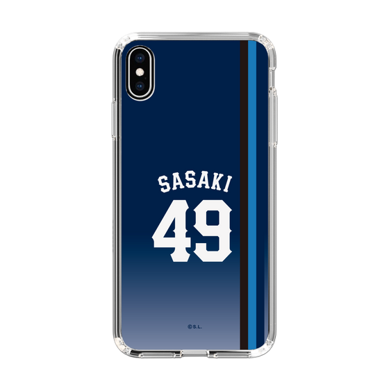 スリムプロテクションケース［ 埼玉西武ライオンズ- #49 SASAKI - ビジター ］