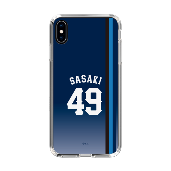 スリムプロテクションケース［ 埼玉西武ライオンズ- #49 SASAKI - ビジター ］