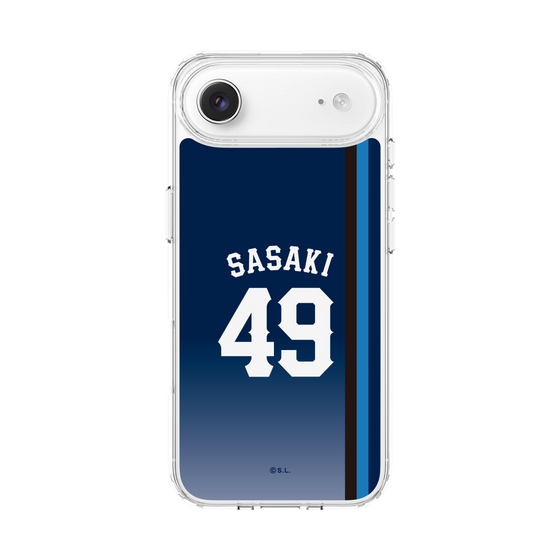 スリムプロテクションケース［ 埼玉西武ライオンズ- #49 SASAKI - ビジター ］