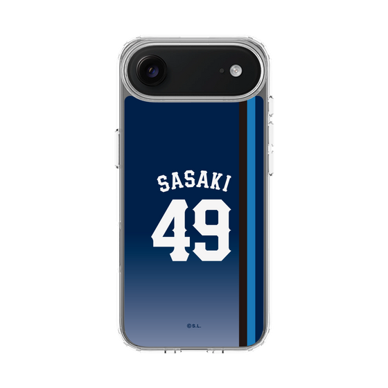 スリムプロテクションケース［ 埼玉西武ライオンズ- #49 SASAKI - ビジター ］
