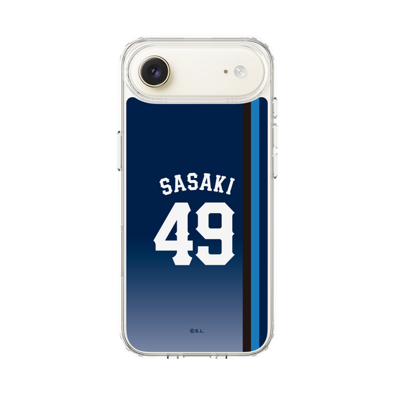 スリムプロテクションケース［ 埼玉西武ライオンズ- #49 SASAKI - ビジター ］