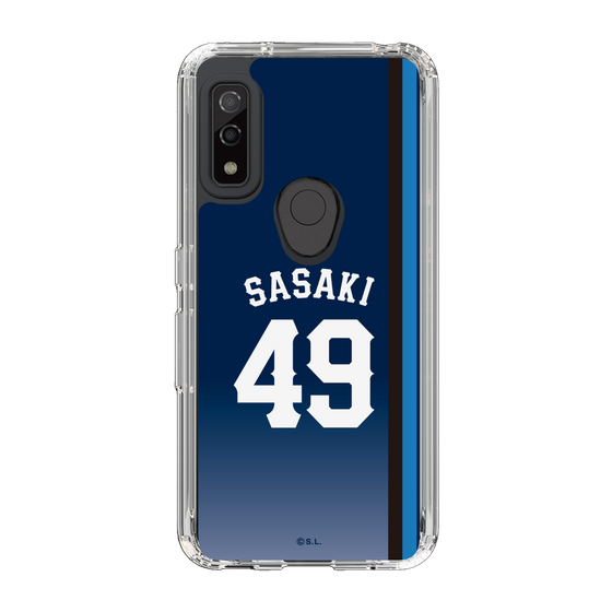 スリムプロテクションケース［ 埼玉西武ライオンズ- #49 SASAKI - ビジター ］