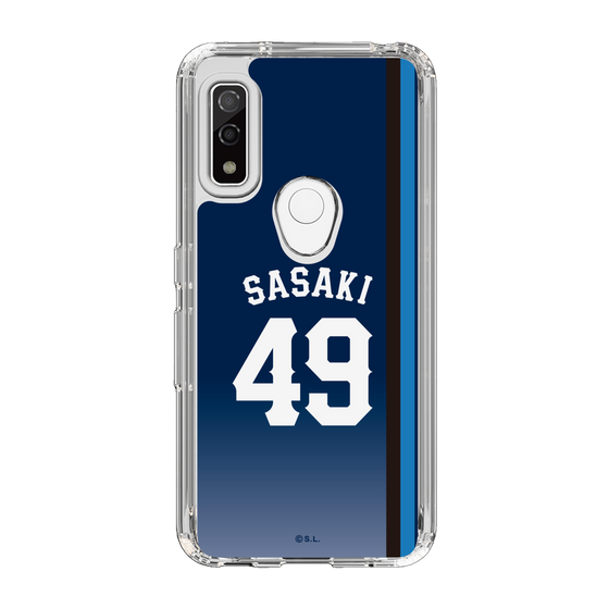 スリムプロテクションケース［ 埼玉西武ライオンズ- #49 SASAKI - ビジター ］