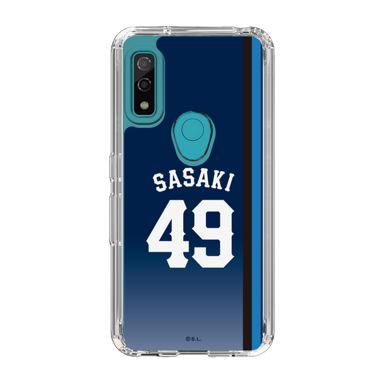 スリムプロテクションケース［ 埼玉西武ライオンズ- #49 SASAKI - ビジター ］