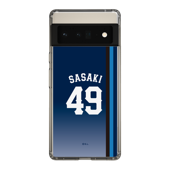 スリムプロテクションケース［ 埼玉西武ライオンズ- #49 SASAKI - ビジター ］