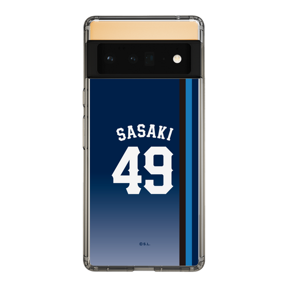 スリムプロテクションケース［ 埼玉西武ライオンズ- #49 SASAKI - ビジター ］