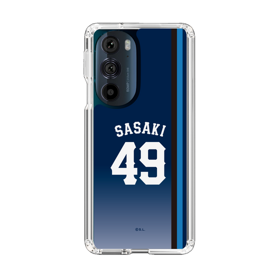 スリムプロテクションケース［ 埼玉西武ライオンズ- #49 SASAKI - ビジター ］
