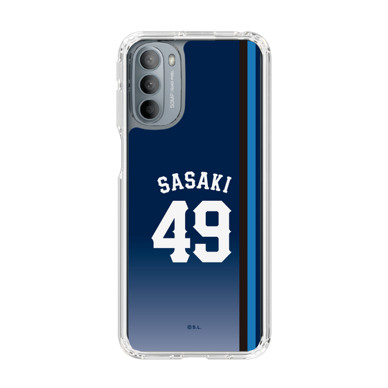 スリムプロテクションケース［ 埼玉西武ライオンズ- #49 SASAKI - ビジター ］
