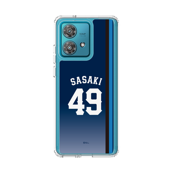 スリムプロテクションケース［ 埼玉西武ライオンズ- #49 SASAKI - ビジター ］