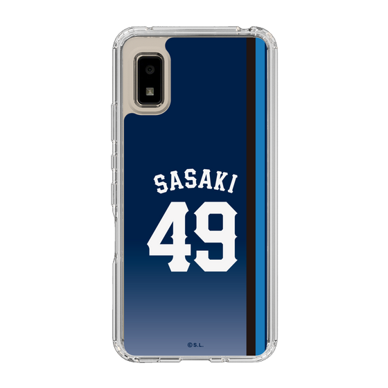 スリムプロテクションケース［ 埼玉西武ライオンズ- #49 SASAKI - ビジター ］