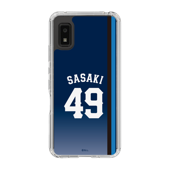 スリムプロテクションケース［ 埼玉西武ライオンズ- #49 SASAKI - ビジター ］