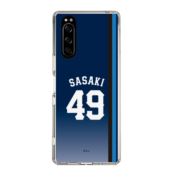 スリムプロテクションケース［ 埼玉西武ライオンズ- #49 SASAKI - ビジター ］