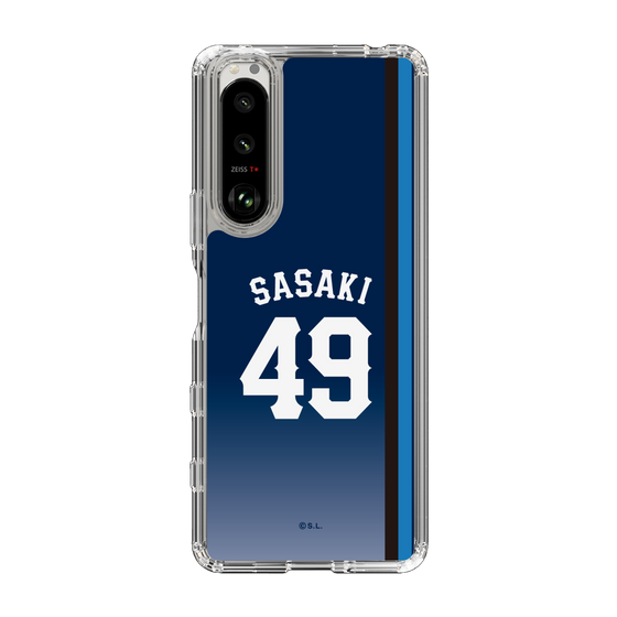 スリムプロテクションケース［ 埼玉西武ライオンズ- #49 SASAKI - ビジター ］